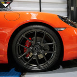 20" Vorsteiner V-FF 101 Brushed Concave Wheels Rims Fits Porsche 991 911 Carrera