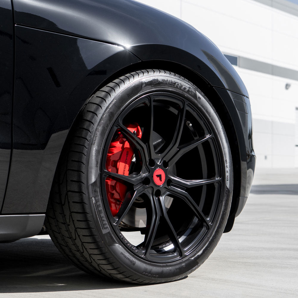 20" Vorsteiner V-FF 103 Forged Concave Black Wheels Rims Fits Gallardo LP550 560