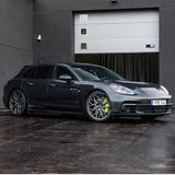 20" Vossen HF2 Grey 20X8.5 20X10.5 1411 Concave Wheels Rims Fits Tesla Model 3