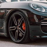 20" Vossen HF1 Black 20x9 20x11 1229 Concave Wheels Rims Fits Porsche Cayman
