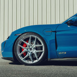 20" MV Forged MVF5 Silver Forged Concave Wheels Rims Fits Porsche Taycan