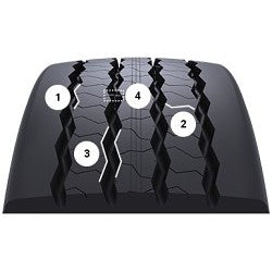 Bridgestone R192E 315/80R22.5 tire