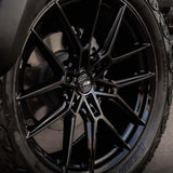22" AL13 FR66 Black 22x10 Concave Wheels Rims Fits RAM 1500 TRX