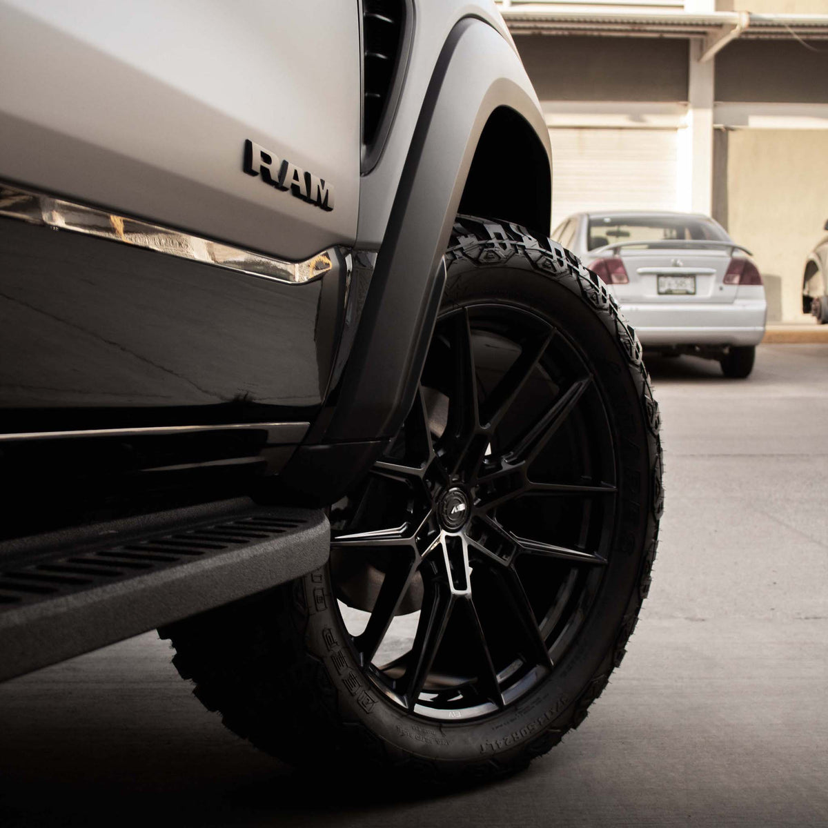 22" AL13 FR66 Gloss Black 22x10 Concave Wheels Rims Fits RAM 1500