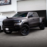 24" AL13 FR66 Gloss Black 24x10 Concave Wheels Rims Fits RAM 1500
