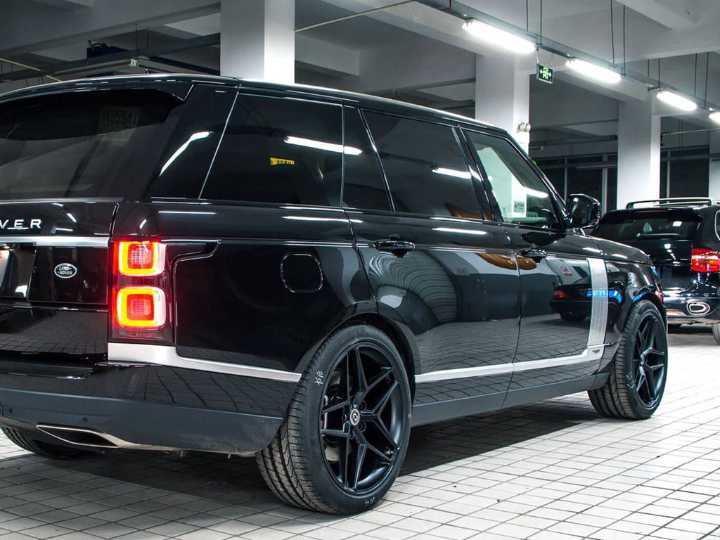 22" HRE FF11 Black 22x9.5 Wheels Rims Fits Land Rover Range Rover Velar