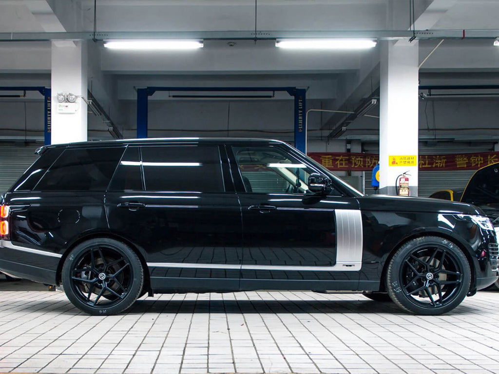22" HRE FF11 Black 22x9.5 Wheels Rims Fits Land Rover Range Rover Velar