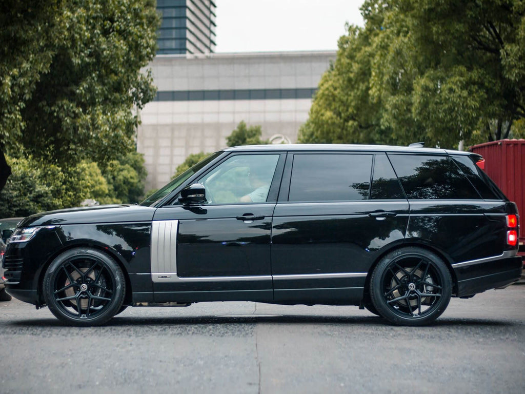 22" HRE FF11 Black 22x9.5 Wheels Rims Fits Land Rover Range Rover Velar