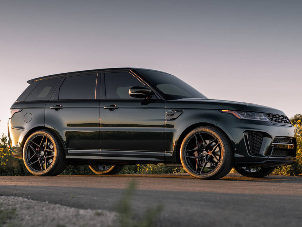 22" HRE FF11 Black 22x9.5 Wheels Rims Fits Land Rover Range Rover Velar
