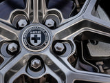 22" HRE FF11 Silver 22x9.5 Forged Concave Wheels Rims Fits Jaguar F-Pace