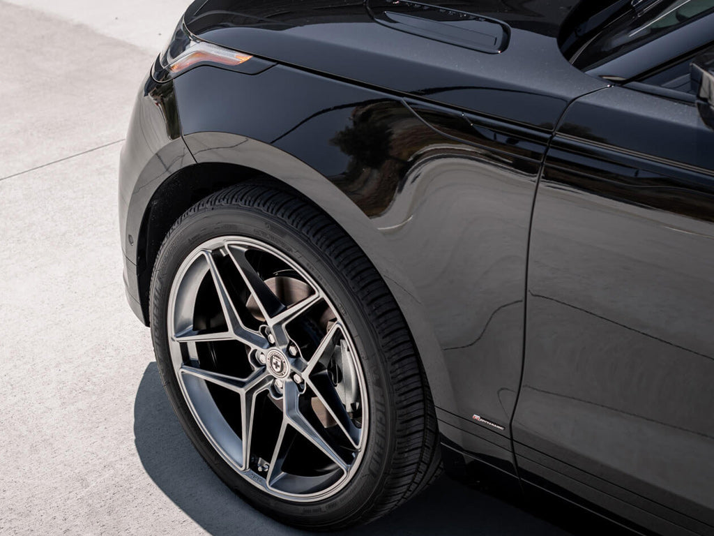22" HRE FF11 Silver 22x9.5 Forged Concave Wheels Rims Fits Jaguar F-Pace