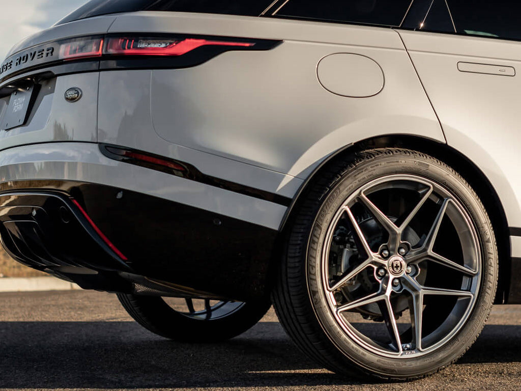 22" HRE FF11 Silver 22x9.5 Forged Concave Wheels Rims Fits Jaguar F-Pace