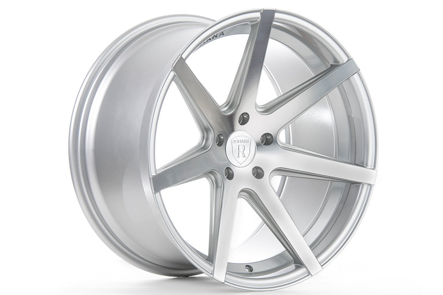 20" ROHANA RC7 SILVER CONCAVE WHEELS RIMS FITS BENZ W212 E350 E550 E63