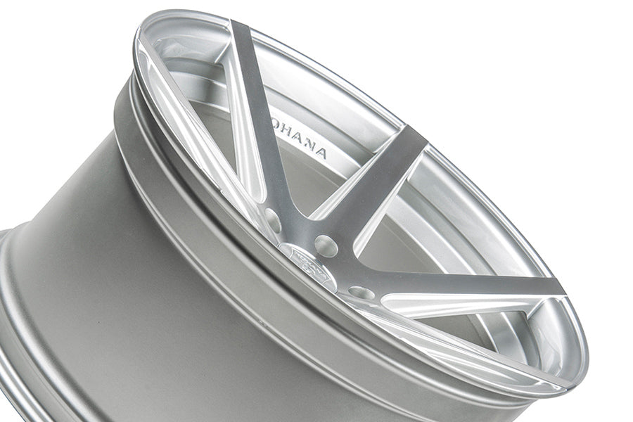 20" ROHANA RC7 SILVER CONCAVE WHEELS RIMS FITS BENZ W212 E350 E550 E63