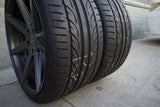 20" ROHANA RC7 GRAPHITE CONCAVE WHEELS RIMS HANKOOK TIRES FITS BMW F32 428i 435i