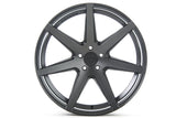 20" ROHANA RC7 20X9 GRAPHITE CONCAVE WHEELS RIMS FITS AUDI C6 A6