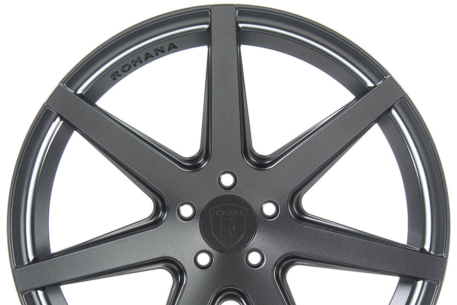 19" ROHANA RC7 GRAPHITE CONCAVE WHEELS RIMS FITS HONDA ACCORD COUPE