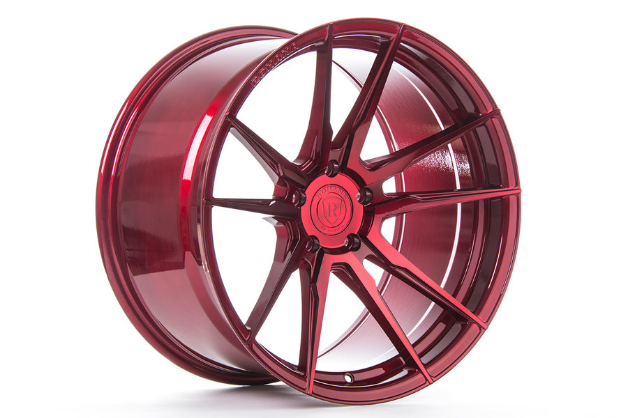 20" ROHANA RFX2 RED FORGED CONCAVE WHEELS RIMS FITS INFINTI G35 SEDAN