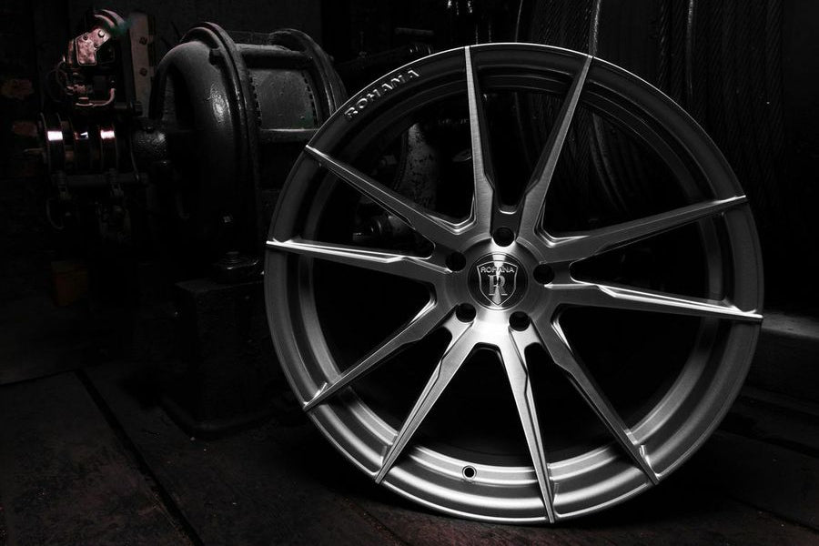 20" ROHANA RFX2 TITANIUM CONCAVE WHEELS RIMS FITS AUDI B8 A4 S4