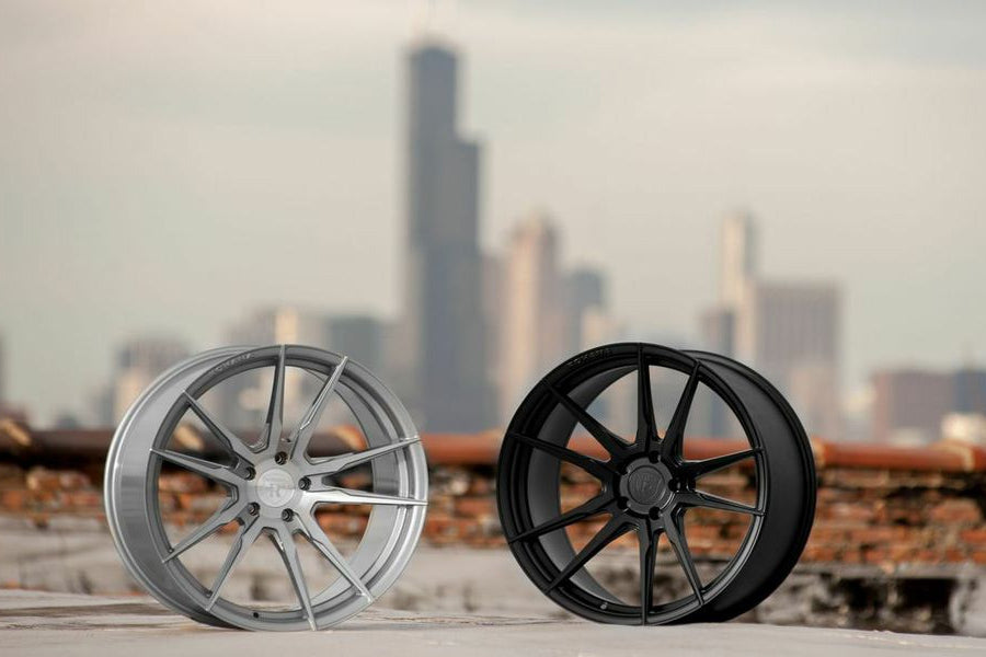 20" ROHANA RFX2 TITANIUM CONCAVE WHEELS RIMS FITS AUDI B8 A4 S4