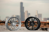 20" ROHANA RFX2 TITANIUM CONCAVE WHEELS RIMS FITS AUDI B8 A4 S4