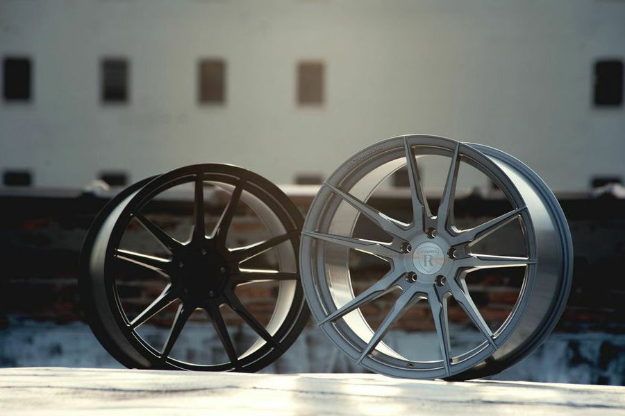 20" ROHANA RFX2 TITANIUM CONCAVE WHEELS RIMS FITS AUDI B8 A4 S4