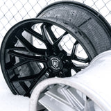 19" Rohana RFC3 Black Concave Wheels Rims Fits Genesis G80