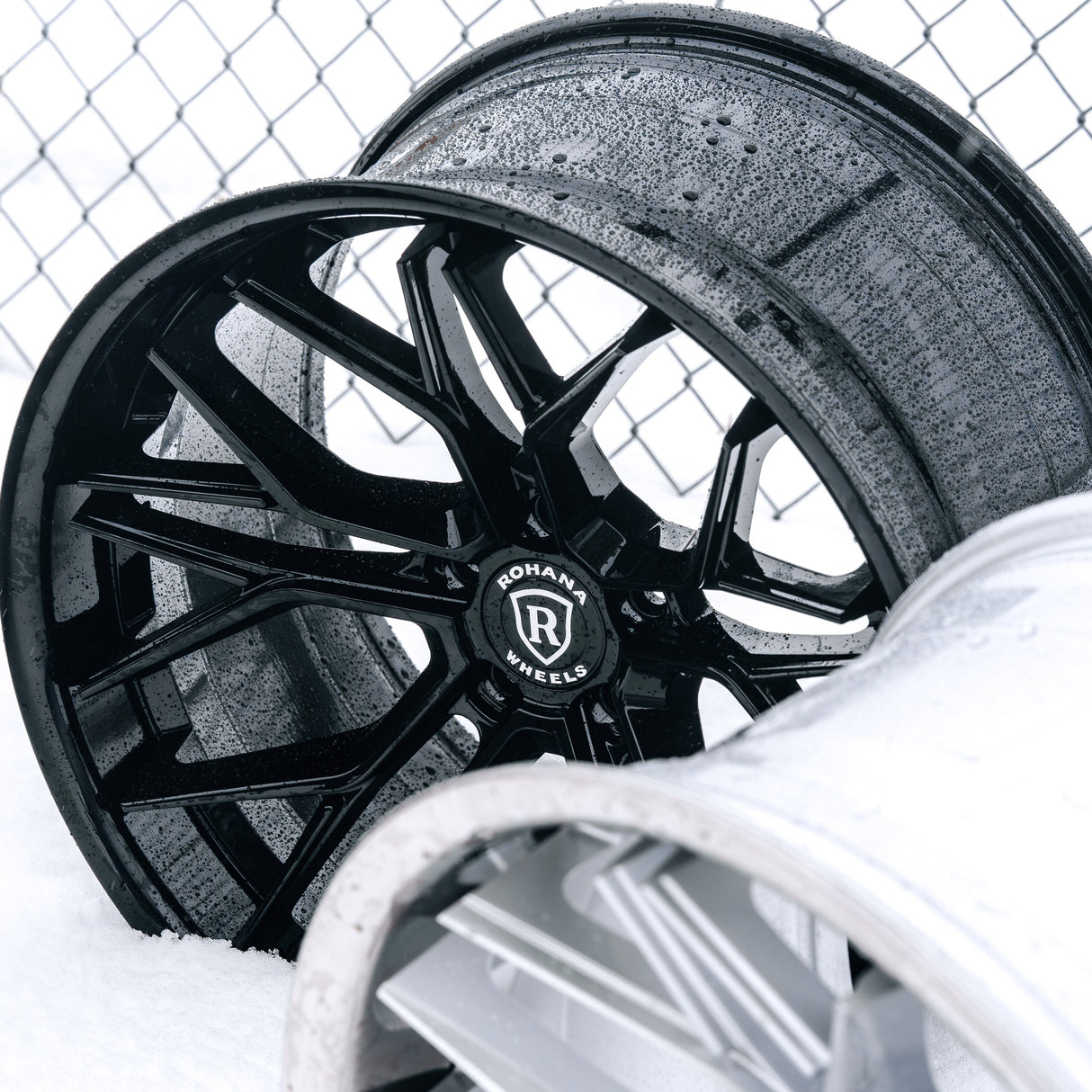 19" Rohana RFC3 Black 19x9.5 Concave Wheels Rims Fits Audi Allroad