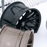 19" Rohana RFC3 Black Concave Wheels Rims Fits Lexus IS250 IS350