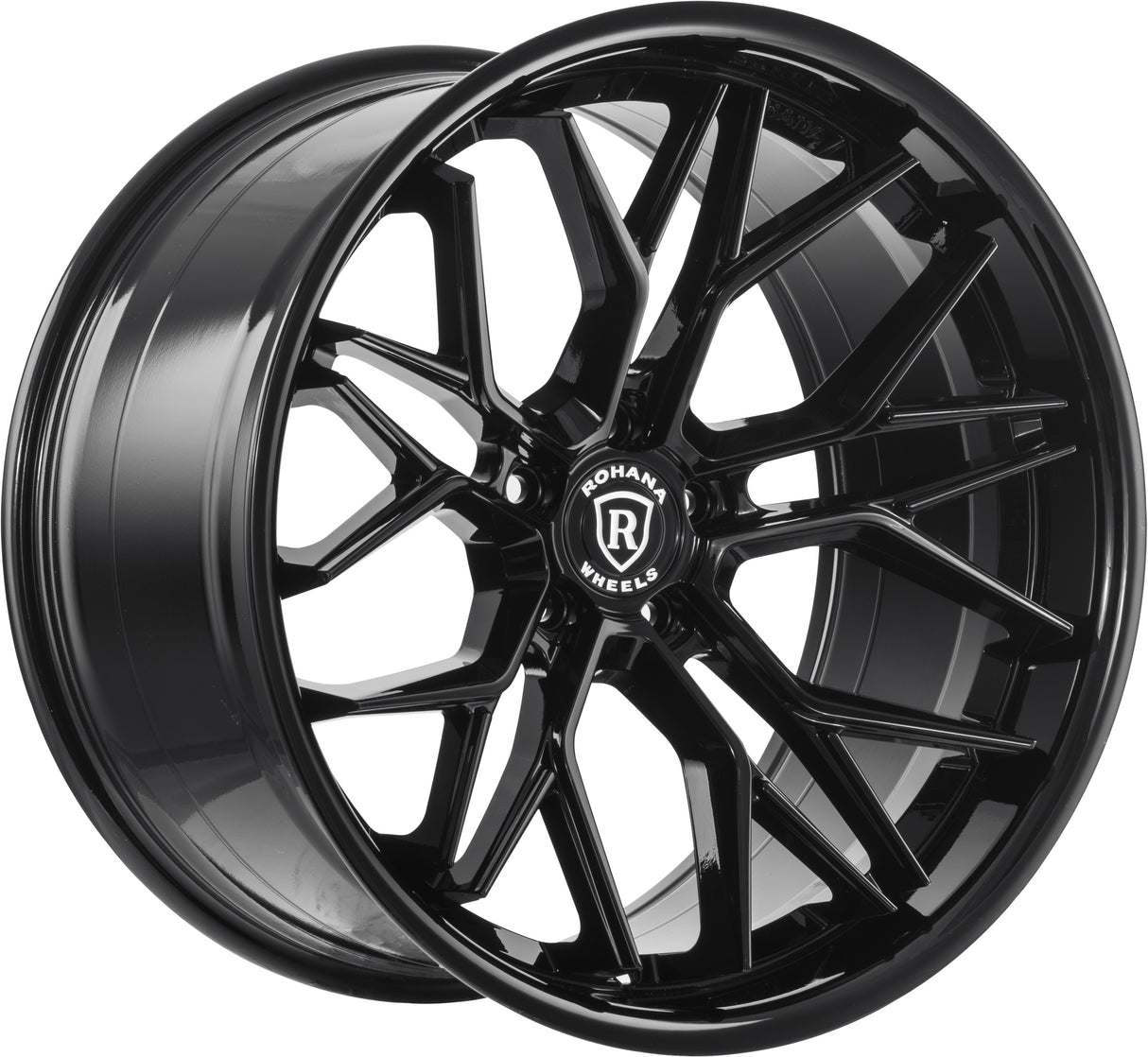 19" Rohana RFC3 Black 19x8.5 Concave Wheels Rims Fits Acura TL 3rd Gen