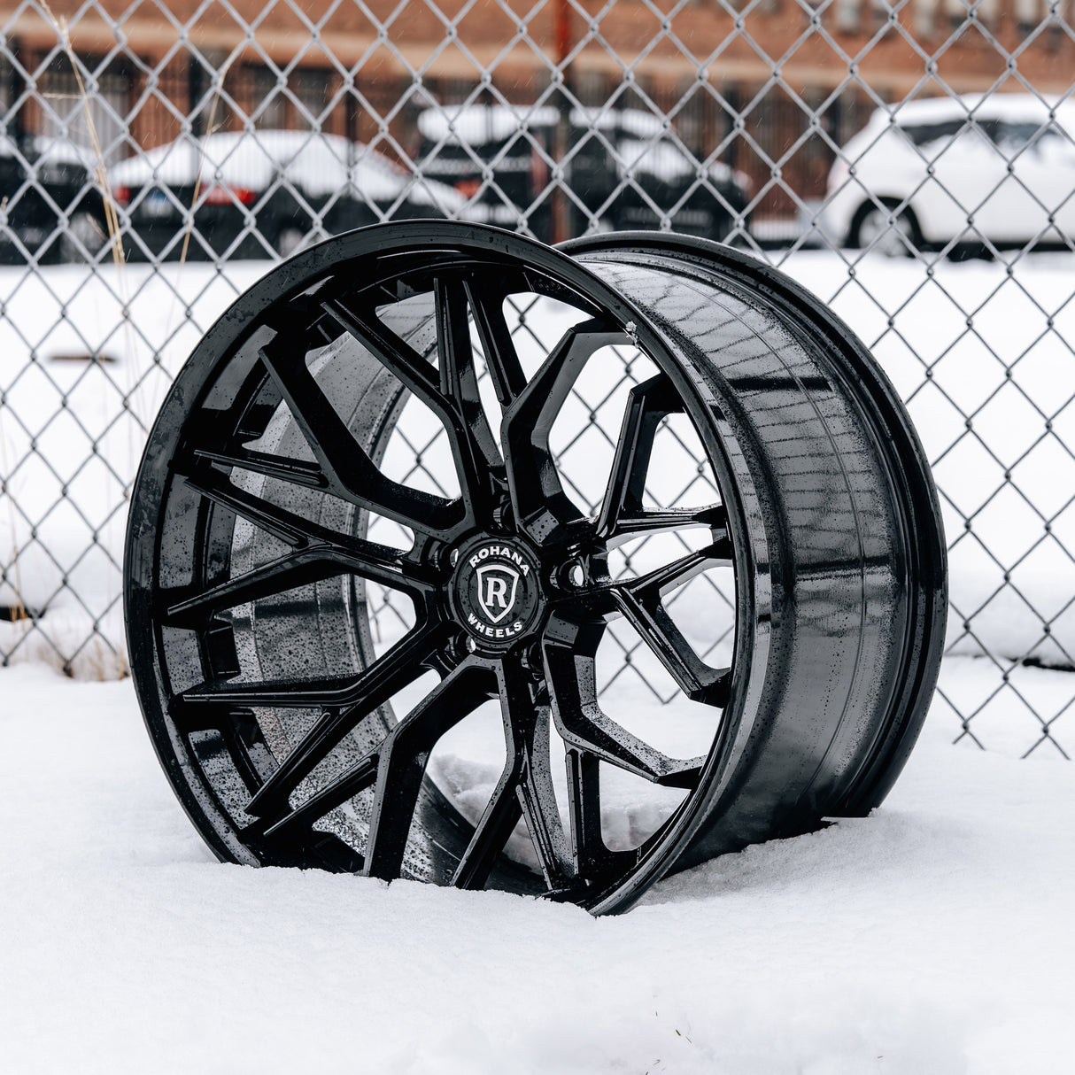 19" Rohana RFC3 Black 19x8.5 Concave Wheels Rims Fits Volkswagen Jetta