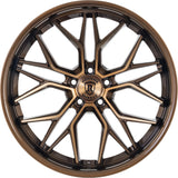 19" Rohana RFC3 Bronze 19x8.5 19x9.5 Concave Wheels Rims Fits Tesla Model 3