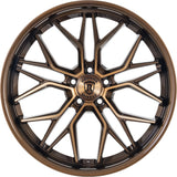 19" Rohana RFC3 Bronze 19x8.5 19x9.5 Concave Wheels Rims Fits Nissan Maxima