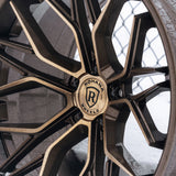 19" Rohana RFC3 Bronze 19x9.5 Concave Wheels Rims Fits Audi B9 Q5 SQ5