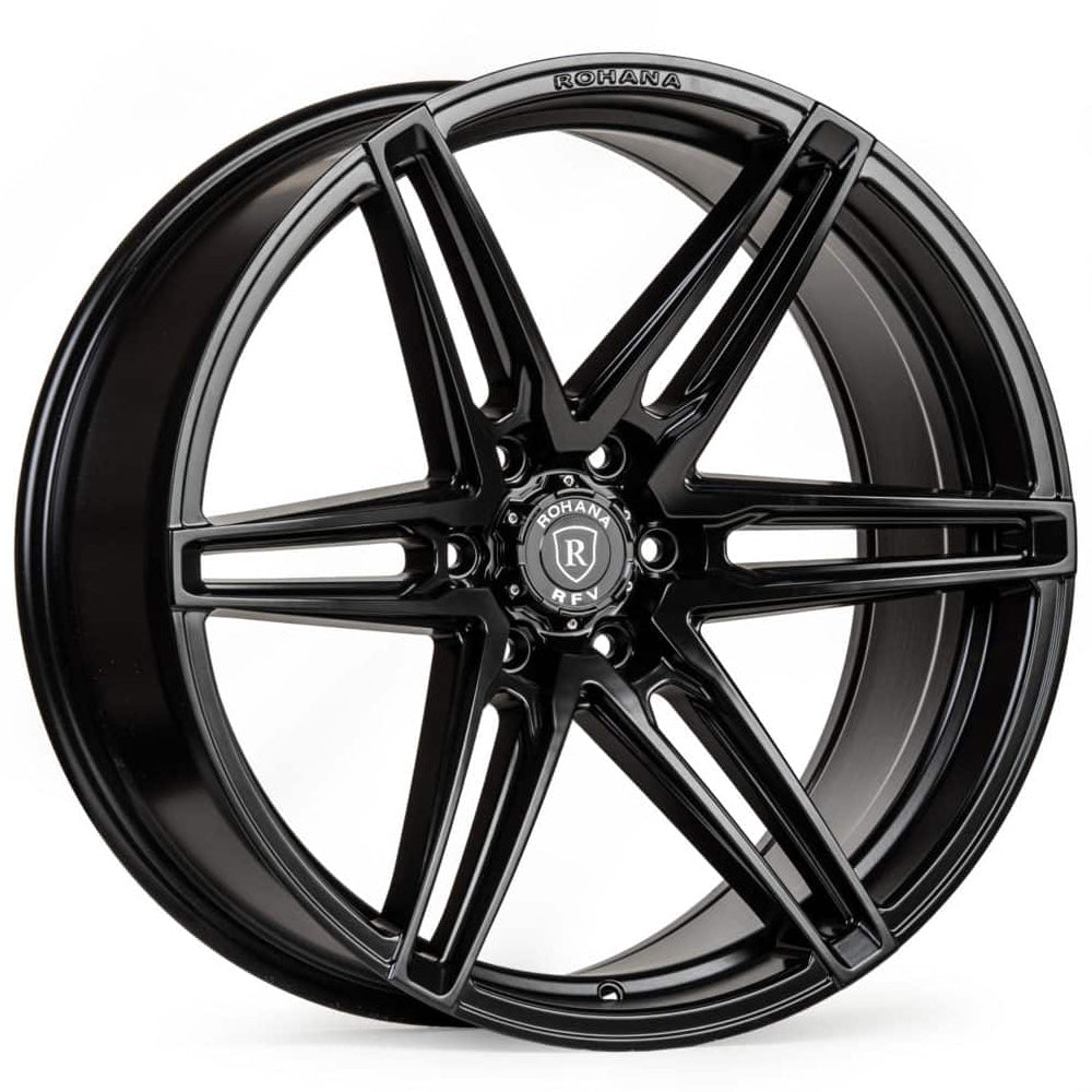 22" Rohana RFV1 Black 22x9.5 ET0 Forged Wheels Rims Fits 2010-2022 Ford Raptor