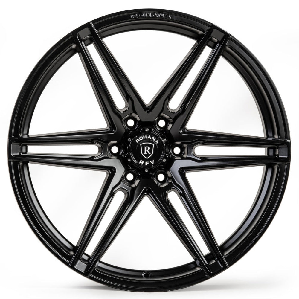 22" Rohana RFV1 Black 22x9.5 Forged Wheels Rims Fits 2014-2018 GMC Sierra 1500