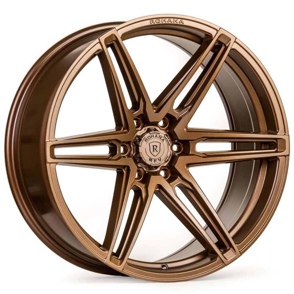 22" Rohana RFV1 Bronze Forged Wheels Rims Fits 2019-2022 Chevrolet Silverado