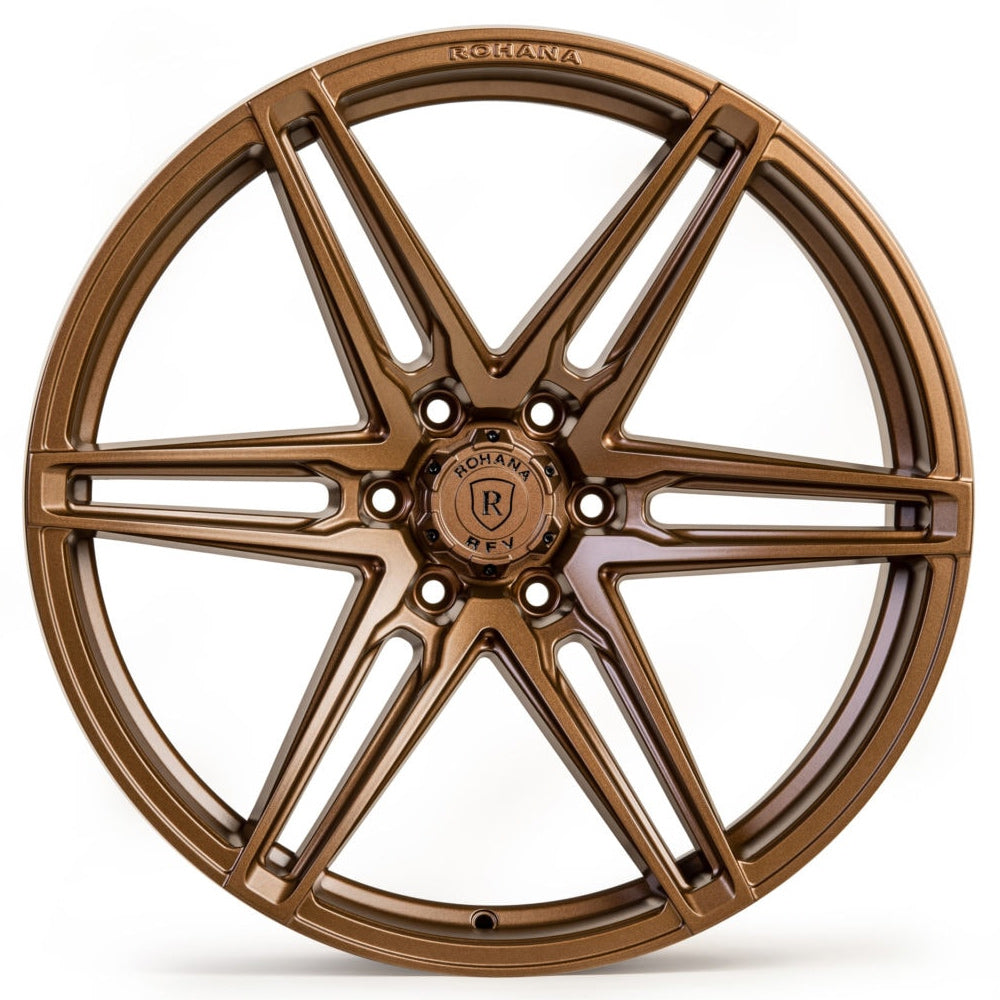 22" Rohana RFV1 Bronze ET0 Forged Wheels Rims Fits 1999-2007 Chevy Silverado