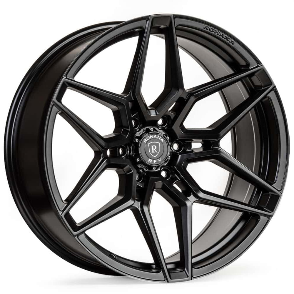 22" Rohana RFV2 Black ET0 Forged Wheels Rims Fits 2007-2014 Chevrolet Silverado
