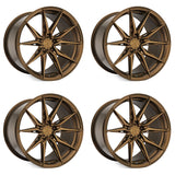 20" Rohana RFX13 Bronze 20x9 20x10 Forged Concave Wheels Rims Fits Lexus SC430