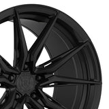 20" Rohana RFX13 Black 20x9 20x10 Concave Wheels Rims Fits Lexus SC300 SC400