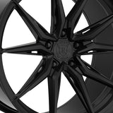 20" Rohana RFX13 Black 20x9 20x10 Concave Wheels Rims Fits Lexus SC300 SC400