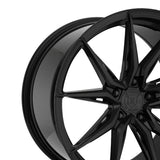 20" Rohana RFX13 Black 20x9 20x10 Concave Wheels Rims Fits Lexus SC300 SC400