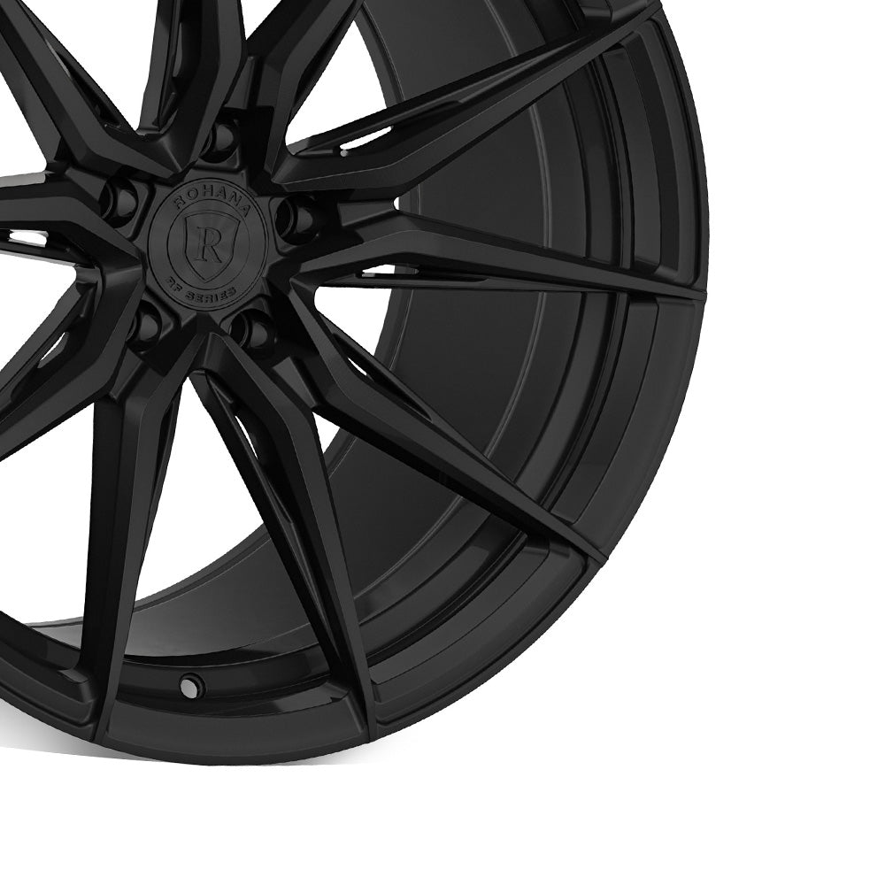 20" Rohana RFX13 Black 20x9 20x10 Concave Wheels Rims Fits Lexus SC300 SC400