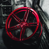 20" Rohana RFX15 Red 20x9 Wheels Rims Fits Mercedes-Benz E250 E300 E400 E550