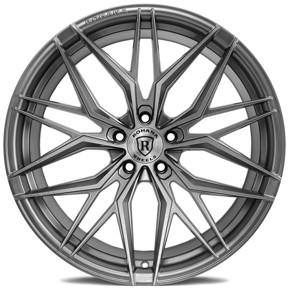 19" Rohana RFX17 Titanium Forged Concave Wheels Rims Fits Infiniti Q50 Sedan