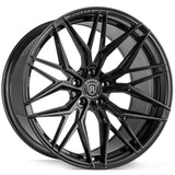 20" Rohana RFX17 Black Forged Concave Wheels Rims Fits Porsche Panamera