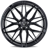 19" Rohana RFX17 Black Forged Concave Wheels Rims Fits 2013-2019 Audi A3