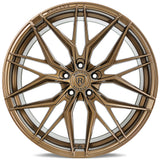 20" Rohana RFX17 20x9 Bronze Forged Concave Wheels Rims Fits Audi A4 B9