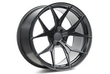 19" ROHANA RFX5 BLACK FORGED CONCAVE WHEELS RIMS FITS INFINITI G37 G37S COUPE